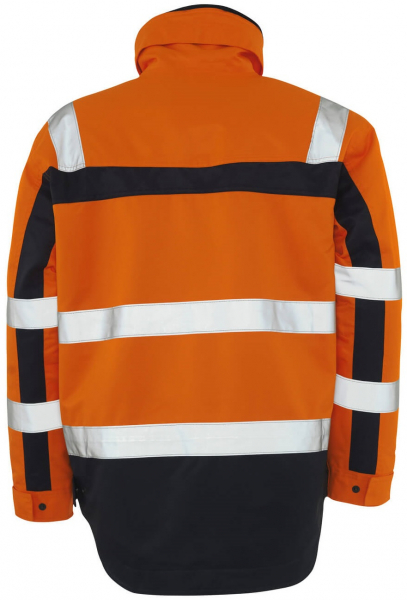 MASCOT-Workwear, Warnschutz-Pilotjacke, Teresina, 240 g/m², orange/marine