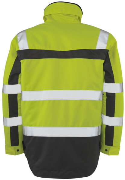 MASCOT-Workwear, Warnschutz-Pilotjacke, Teresina, 240 g/m², gelb/anthrazit