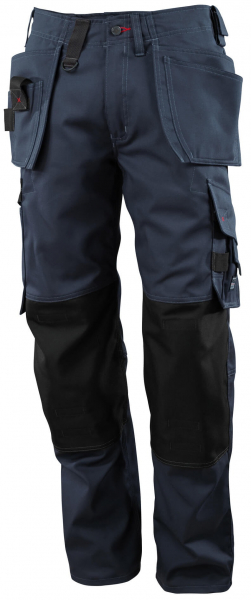 MASCOT-Workwear, Arbeits-Berufs-Bund-Hose, Lindos, 90 cm, 260 g/m², schwarzblau