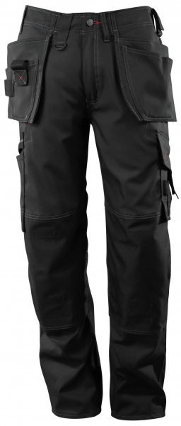 MASCOT-Workwear, Arbeits-Berufs-Bund-Hose, Lindos, 82 cm, 260 g/m², schwarz