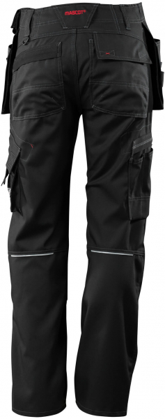 MASCOT-Workwear, Arbeits-Berufs-Bund-Hose, Lindos, 260 g/m², schwarz