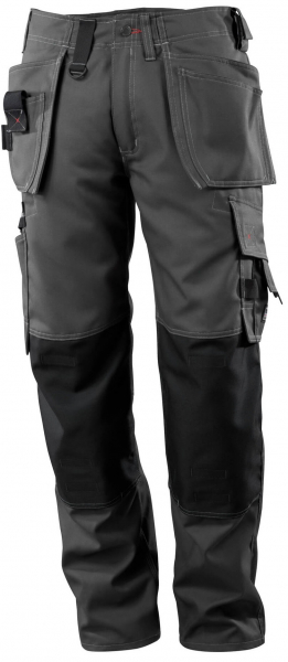 MASCOT-Workwear, Arbeits-Berufs-Bund-Hose, Lindos, 82 cm, 260 g/m², dunkelanthrazit