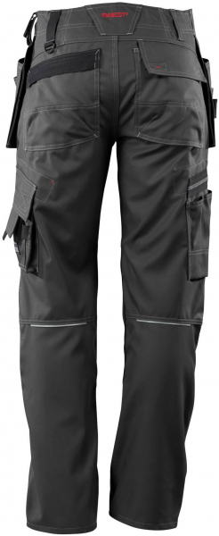MASCOT-Workwear, Arbeits-Berufs-Bund-Hose, Lindos, 82 cm, 260 g/m², dunkelanthrazit