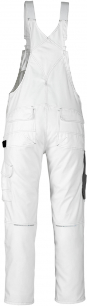 MASCOT-Workwear, Arbeits-Berufs-Latz-Hose, Orense, 310 g/m², weiß