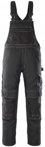 MASCOT-Workwear, Arbeits-Berufs-Latz-Hose, Orense, 90 cm, 310 g/m², schwarz