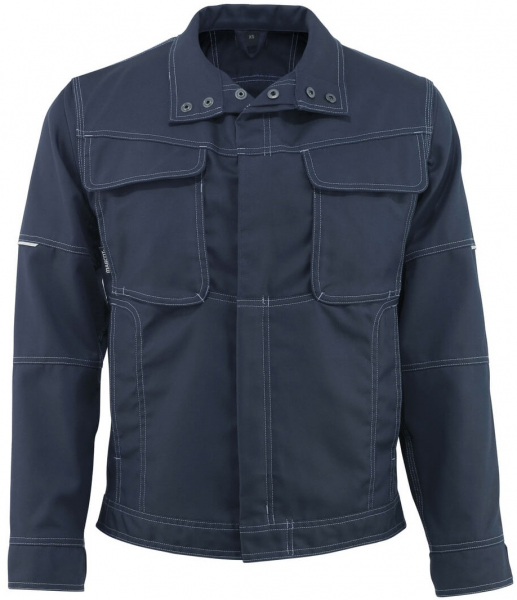MASCOT-Workwear, Arbeits-Berufs-Arbeits-Jacke, Tulsa, 260 g/m², schwarzblau