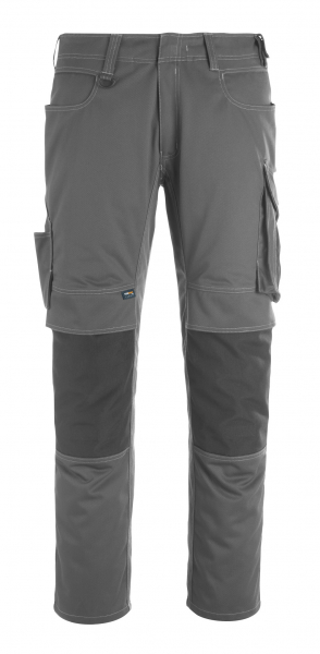 MASCOT-Workwear, Bundhose, Erlangen, 76 cm, 340 g/m², dunkelanthrazit/schwarz