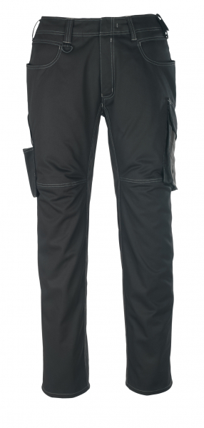 MASCOT-Workwear, Arbeits-Berufs-Bund-Hose, Oldenburg, 90 cm, 270 g/m², schwarz/dunkelanthrazit