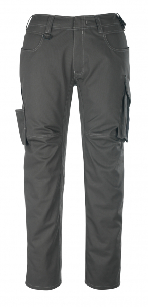 MASCOT-Workwear, Arbeits-Berufs-Bund-Hose, Oldenburg, 90 cm, 270 g/m², dunkelanthrazit/schwarz