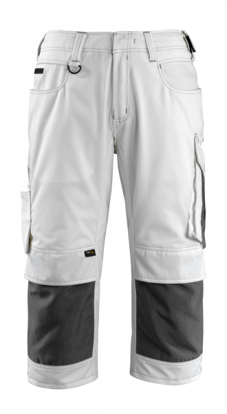MASCOT-Workwear, Arbeits-Berufs-Knie-Bund-Hose, Altona, 270 g/m², weiß/dunkelanthrazit