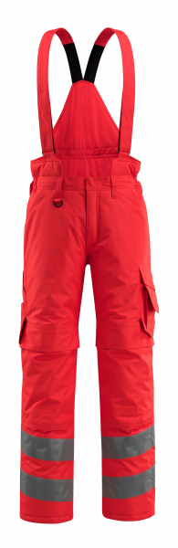 MASCOT-Workwear, Warnschutz-Winterhose, Ashford, 210 g/m², rot