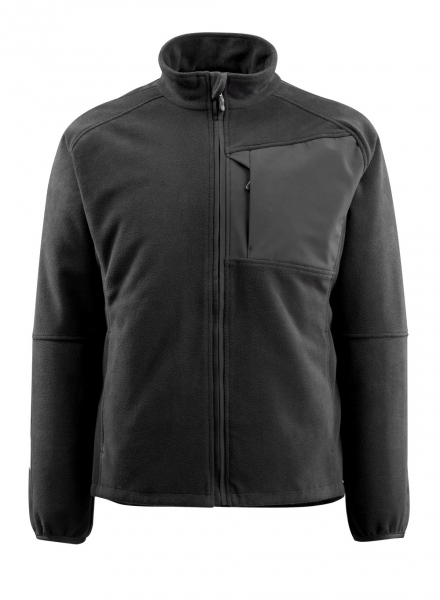MASCOT-Fleecejacke, Marburg, UNIQUE, 345 g/m², schwarz