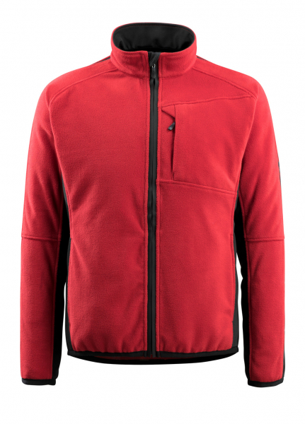 MASCOT-Workwear, Kälteschutz, Fleecejacke, Hannover, 345 g/m², rot/schwarz