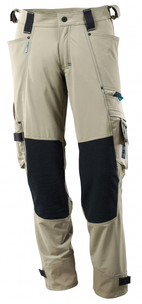 MASCOT-Workwear, Arbeitshose, Lg. 76 cm, 240 g/m², hellkhaki