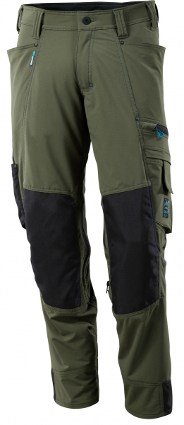 MASCOT-Workwear, Arbeitshose, Lg. 76 cm, 240 g/m², moosgrün