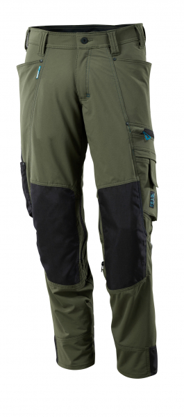 MASCOT-Workwear, Arbeitshose, Lg. 82 cm, 240 g/m², moosgrün