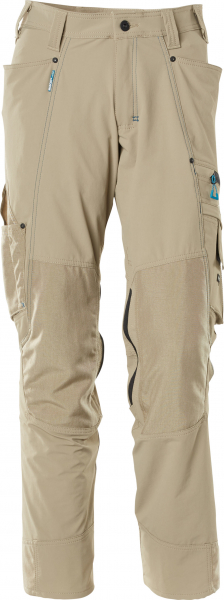 MASCOT-Workwear, Arbeitshose, Lg. 76 cm, 240 g/m², hellkhaki