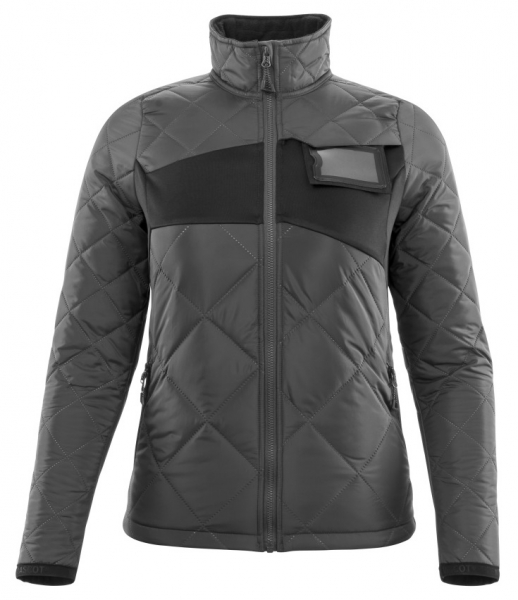 MASCOT-Workwear, Kälteschutz, Damen Winterjacke, 260 g/m², dunkelanthrazit/schwarz