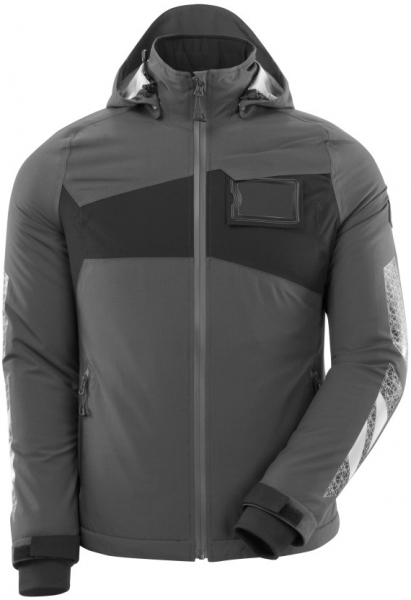 MASCOT-Damen Winterjacke, ACCELERATE, 115 g/m², dunkelanthrazit/schwarz
