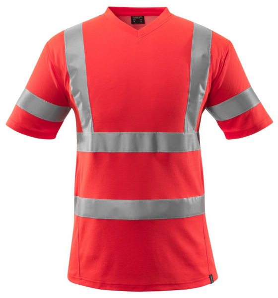 MASCOT-Workwear, Warnschutz-T-Shirt, 140 g/m², warnrot