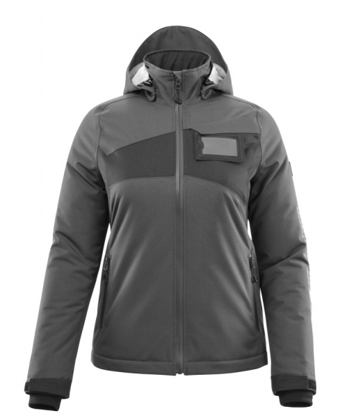 MASCOT-Workwear, Kälteschutz, Damen Winterjacke, 210 g/m², dunkelanthrazit/schwarz