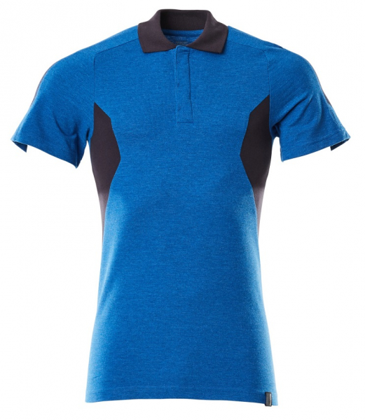 MASCOT-Worker-Shirts, Polo-Shirt, 180 g/m², azurblau/schwarzblau