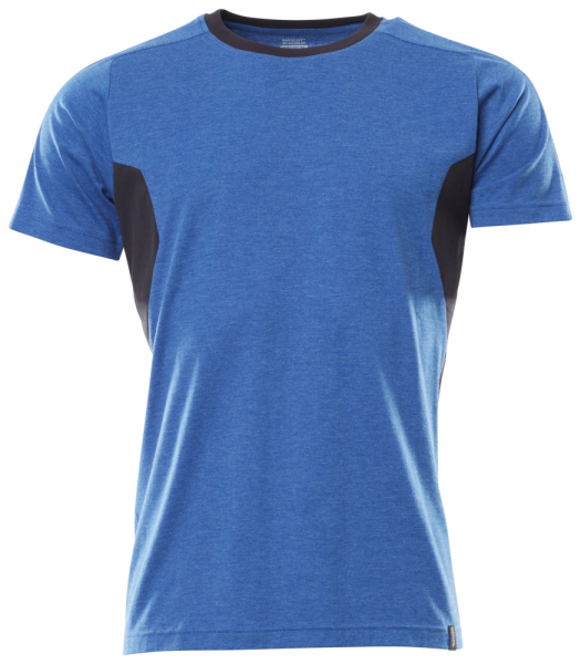 MASCOT-Worker-Shirts, Damen-T-Shirt, 195 g/m², azurblau/schwarzblau