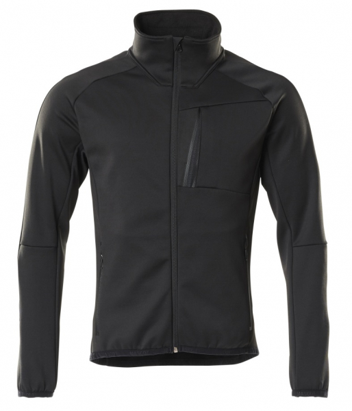 MASCOT-Workwear, Kälteschutz, Fleecepullover mit Reißverschluß, 260 g/m², schwarz
