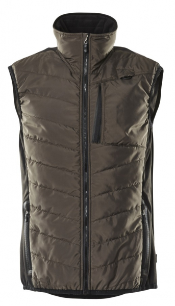 MASCOT-Workwear, Kälte-Schutz, Thermoweste, 240 g/m², dunkelanthrazit/schwarz