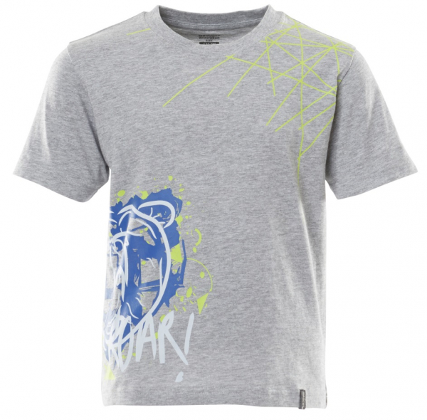 MASCOT-Workwear, Kinder T-Shirt, 175 g/m², grau-meliert
