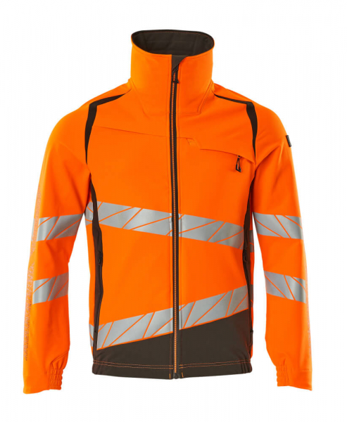MASCOT-Warnschutz-Jacke, ULTIMATE STRETCH, warnorange/dunkelanthrazit