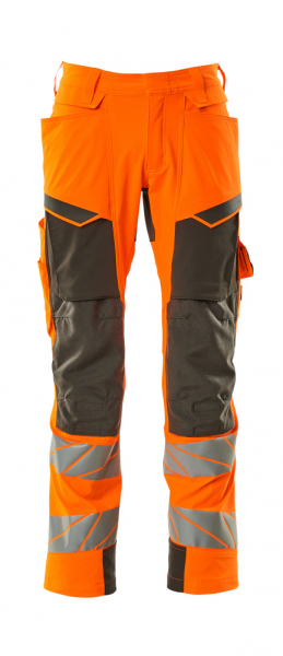 MASCOT-Warnschutz-Bundhose, ULTIMATE STRETCH, 76 cm, warnorange/dunkelanthrazit