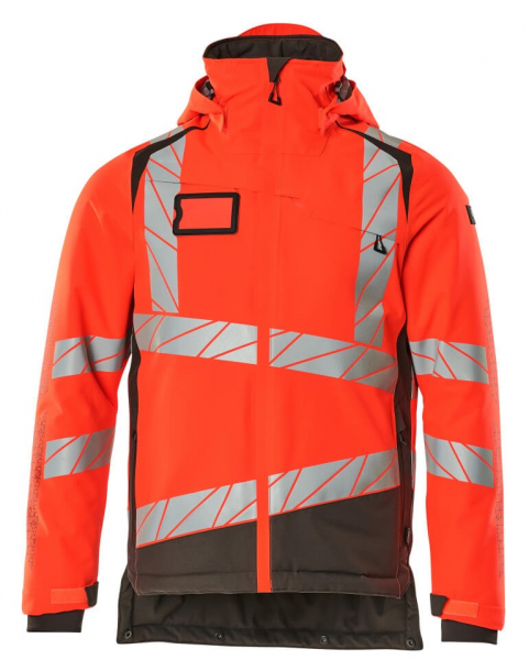 MASCOT-Workwear, Warnschutz-Winterjacke, ACCELERATE SAFE, high vis rot/dunkelanthrazit