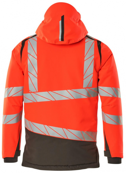 MASCOT-Workwear, Warnschutz-Winterjacke, ACCELERATE SAFE, high vis rot/dunkelanthrazit