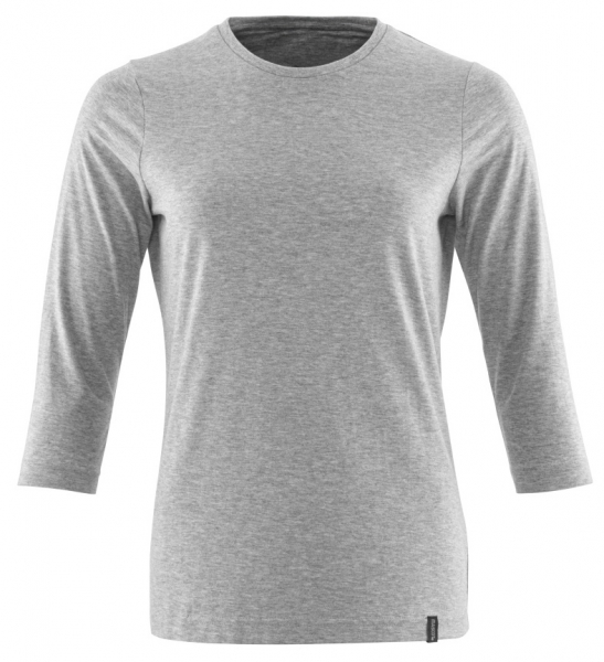 MASCOT-Worker-Shirts, Damen-T-Shirt, 3/4 Arm, grau-meliert