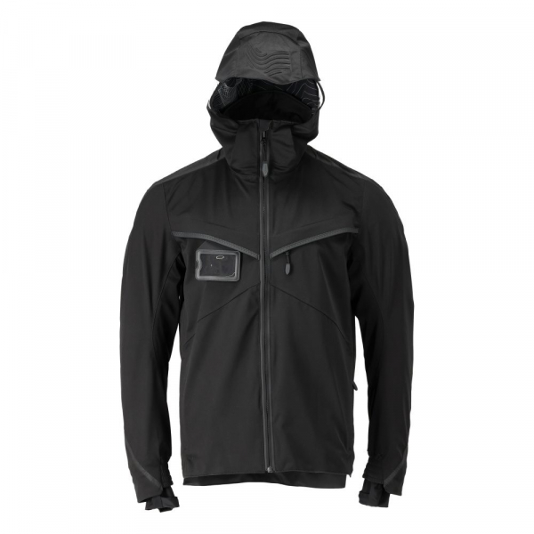 MASCOT-Hard-Shell Jacke, Ultimate Stretch, CUSTOMIZED, 200 g/m², schwarz