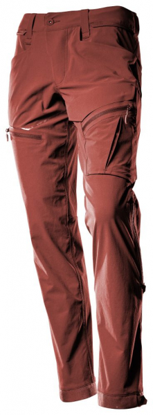 MASCOT- Funktionshose, Ultimate Stretch, CUSTOMIZED, 180 g/m², herbstrot