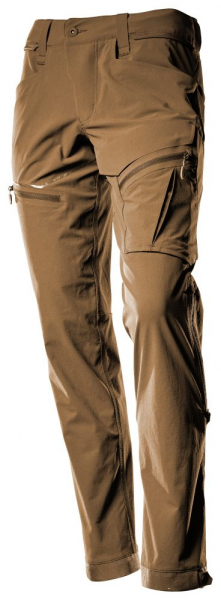 MASCOT- Funktionshose, Ultimate Stretch, CUSTOMIZED, 180 g/m², nussbraun