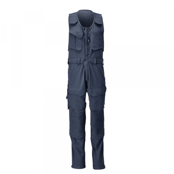 MASCOT- Kombihose mit Knietaschen, Ultimate Stretch, CUSTOMIZED, 235 g/m², schwarzblau