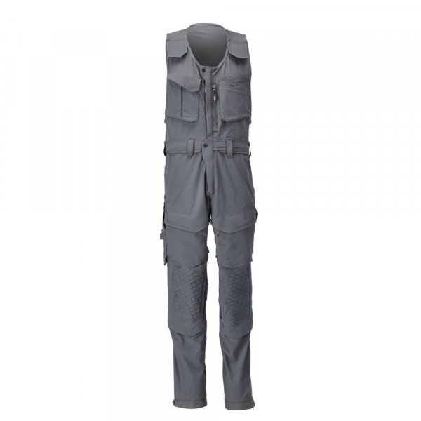 MASCOT- Kombihose mit Knietaschen, Ultimate Stretch, CUSTOMIZED, 235 g/m², anthrazitgrau