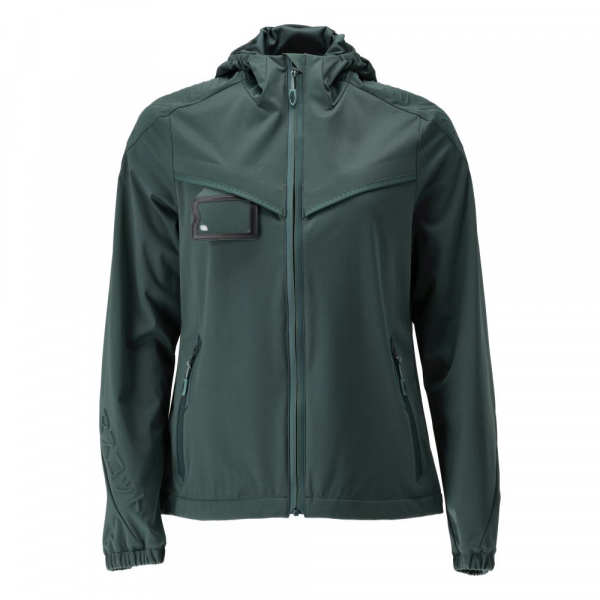 MASCOT- Damen- Jacke, Ultimate Stretch, CUSTOMIZED, 185 g/m², waldgrün