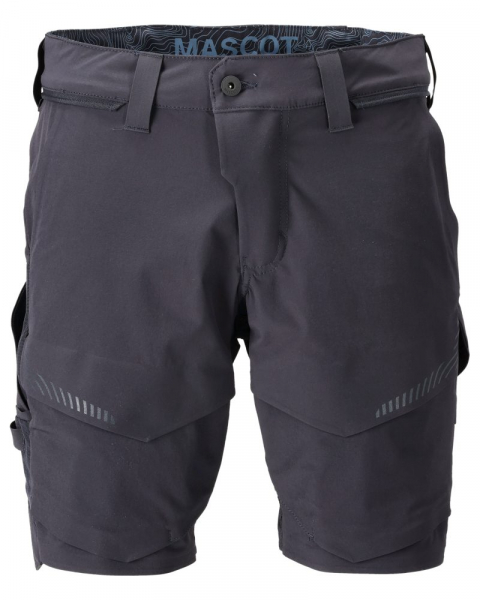 MASCOT- Shorts, Ultimate Stretch, CUSTOMIZED, 180 g/m², schwarzblau