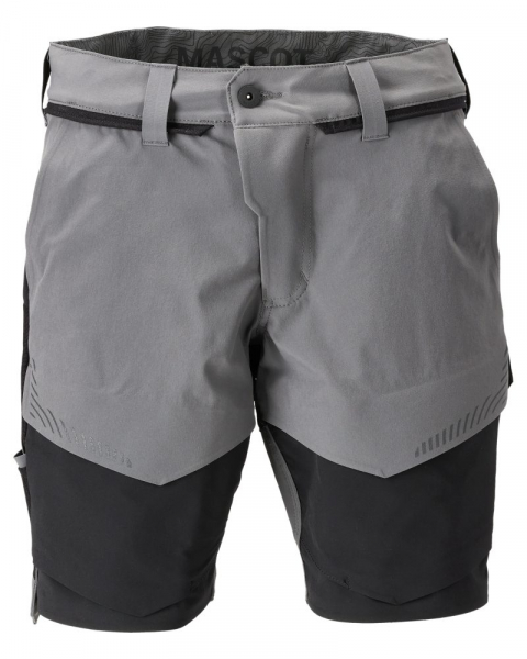 MASCOT- Shorts, Ultimate Stretch, CUSTOMIZED, 180 g/m², anthrazitgrau/ schwarz