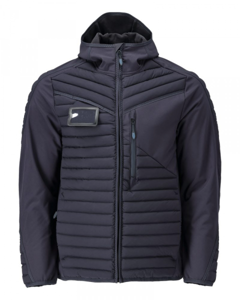 MASCOT- Jacke mit Kapuze, CUSTOMIZED, 130 g/m², schwarzblau
