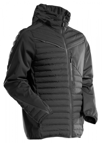 MASCOT- Jacke mit Kapuze, CUSTOMIZED, 130 g/m², schwarz