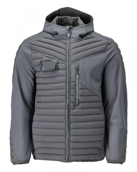 MASCOT- Jacke mit Kapuze, CUSTOMIZED, 130 g/m², anthrazitgrau