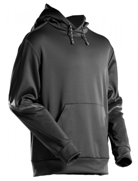 MASCOT- Fleece Kapuzensweatshirt, CUSTOMIZED, 360 g/m², schwarz