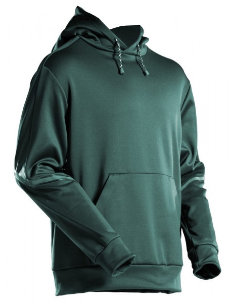 MASCOT- Fleece Kapuzensweatshirt, CUSTOMIZED, 360 g/m², waldgrün