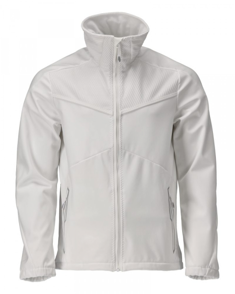 MASCOT- Soft Shell Jacke, CUSTOMIZED, 305 g/m², weiss