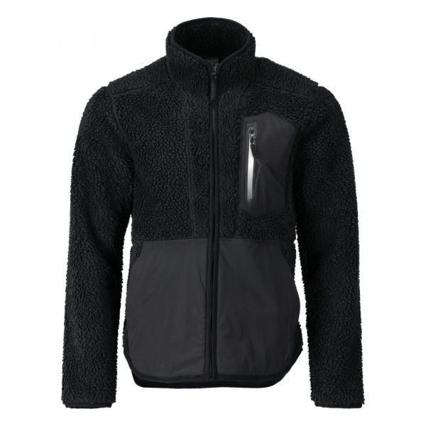MASCOT- Faserpelz Jacke mit Reißverschluss, CUSTOMIZED, 460 g/m², schwarz